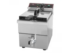 CaterChef Friteuse + Kraan 8 Liter elektrisch