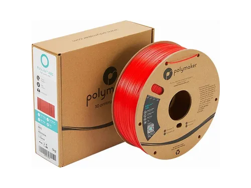 Polymaker PolyLite ABS filament 1,75 mm Rood 1kg