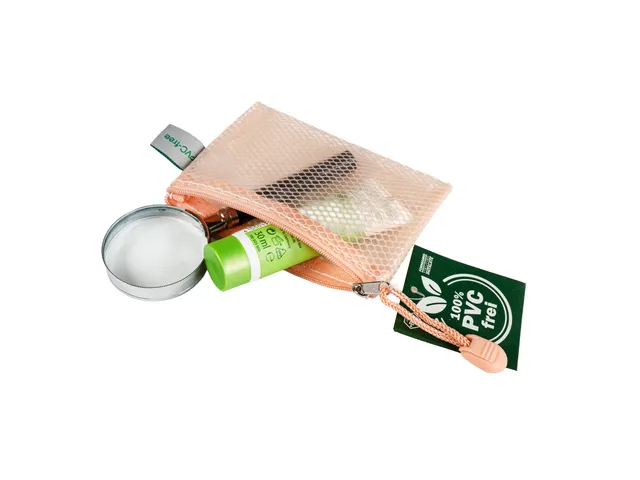 Pochette à fermeture éclair Foldersys EVA A7 sans PVC orange pastel