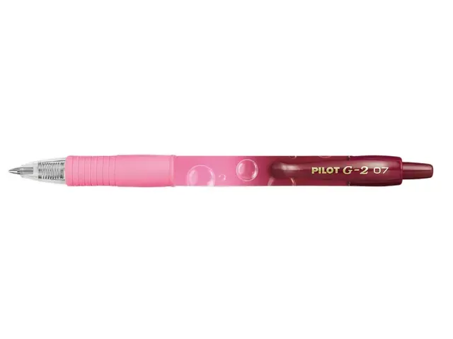 PILOT G-2 Bubble gelschrijver Roze Medium schrijfkleur blauw