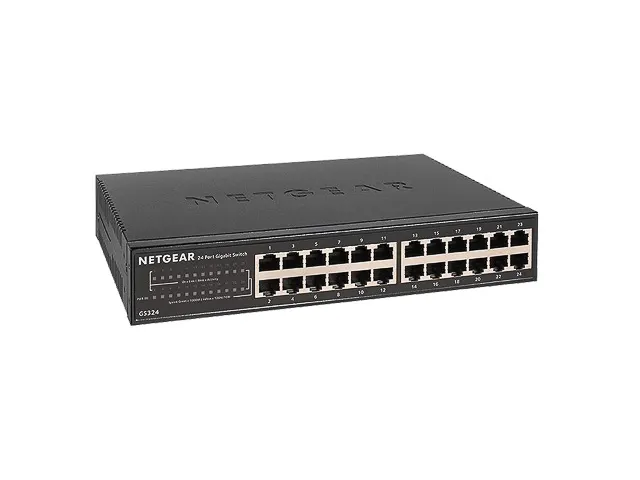 Gs324-200Eus Gigabit Switch Standalone 24xRJ45 zwart unmanaged