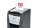 Destructeur papier Rexel Optimum Auto+ 225X particules 4x26mm P-4