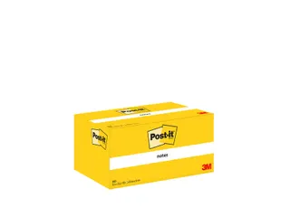 Memoblok Post-it 653 38x51mm geel 3 stuks - 4