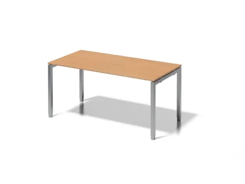 In hoogte verstelbaar bureau,HxBxD 650-850x1600x800mm,blad beuken