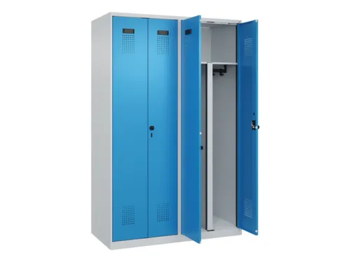 PBM-locker,HxBxD 1850x1200x500mm,4vak,vak B 300mm,draaigrendel