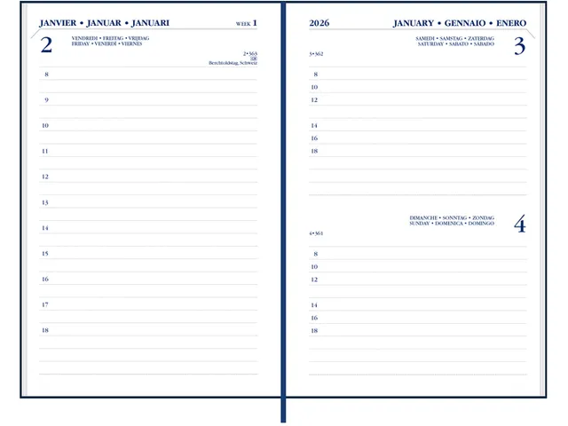 Agenda 2027 Ryam Memoplan 1 Mundior 1dag/1pagina bordeaux