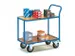 chariot à plateaux,force 400kg,2plateau(x),plateau Lxl 1000x700mm