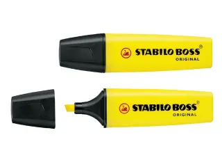 Markeerstift Stabilo Boss Geel - 6