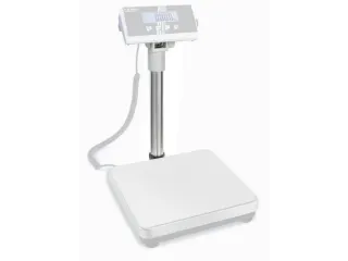 pakketweegschaal,platform BxD 315x305mm,RVS,weegbereik 300kg - 6