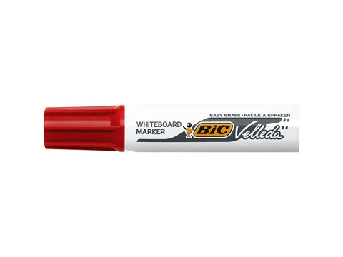 Whiteboardmarker Bic Velleda 1781 schuin large rood