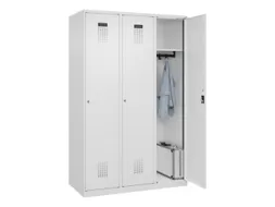 locker,HxBxD 1850x1200x500mm,3vak,vak B 400mm,cil.-slot