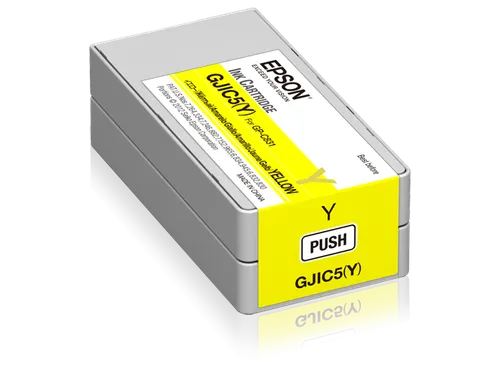 GJIC5(Y): Ink cartridge for ColorWorks C831 (Yellow) (MOQ=10)