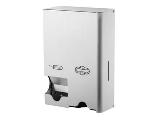 MediQo-line Maandverband- & tampondispenser klein RVS, MQSTB E - 4