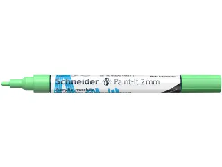 Acrylmarker Schneider Paint-It 310 2mm pastel groen - 5