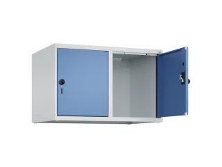 opzetkast,v. locker,2vak.,vak B 400mm,HxBxD 500x800x500mm,draaigrendel - 1