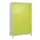 Z-garderobekast,HxBxD 1950x1200x500mm,vak B 200/400mm,cil.-slot,voeten