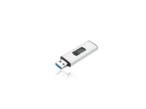 Q-Connect USB-stick 64GB USB 3.0 met schuifmechanisme Zilver
