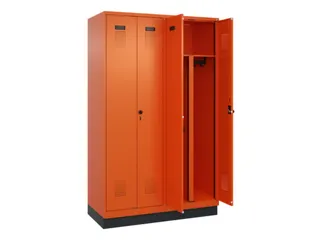 PBM-locker,HxBxD 1950x1200x500mm,4vak,vak B 300mm,draaigrendel - 1