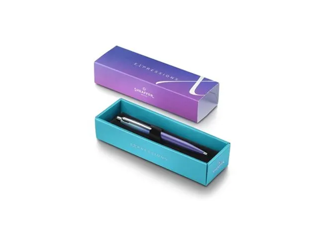 Balpen Sheaffer VFM 9430 Expressions, gradient blue chrome trims