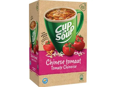 Cup-a-Soup Chinese tomaat, pak van 21 zakjes