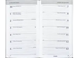 Agenda 2027 Brepols Breplan Genova 7dagen/1pagina zwart