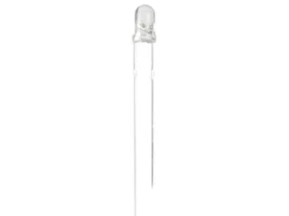 Blauwe LED 3mm - Transparant - 1