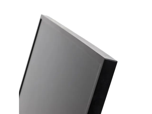 Chevalet numérique en A avec écran Samsung 55 inch aluminium noir