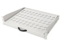 Uittrekbaar legbord voor vaste inbouw 88x483x352mm tot 30kg Grijs