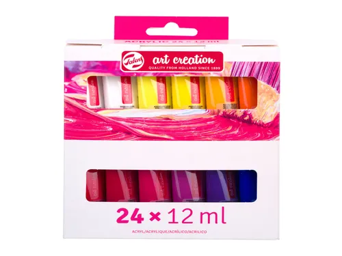 Acrylverf Talens Art Creation assorti 24 tubes à 12ml