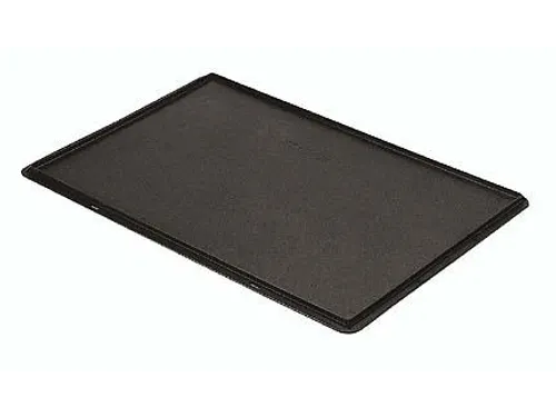 Oplegdeksel Voor Euronorm-Stapelbak 600x400mm Zwart