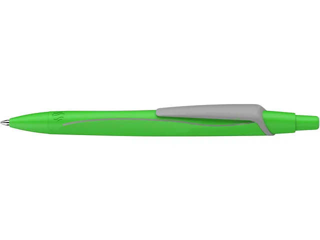 Stylo à bille Schneider Reco vert néon/couleur écriture bleue