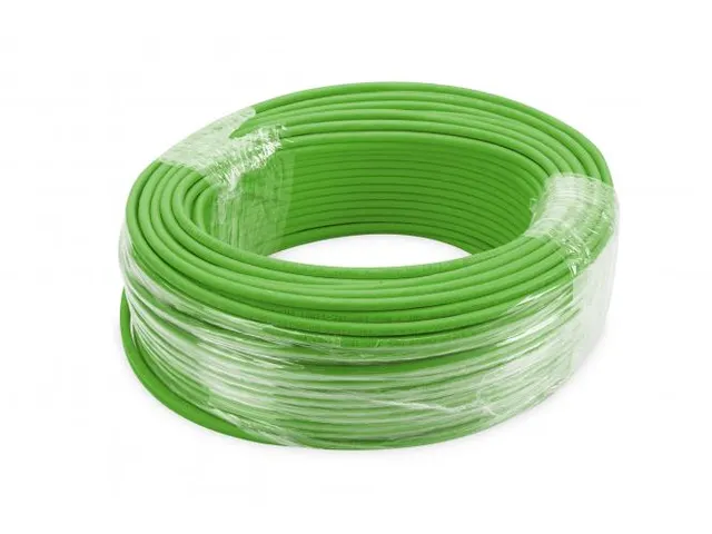 CAT 8.2 S-FTP installatiekabel 2000 MHz AWG 22/1 100m simplex groen