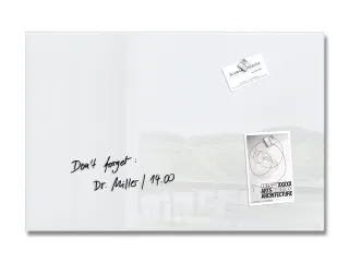 Glasmagneetbord Sigel Artverum 60x40x1.5cm Wit - 1