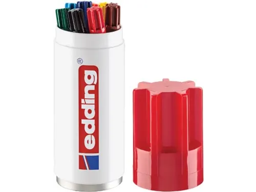 Permanent Marker 3000, Koker van 8 Stuks in Assorti Kleuren
