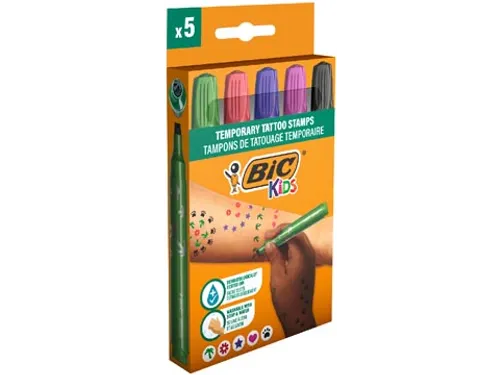Tijdelijke Tattoo Stempels Assorti Set Van 5