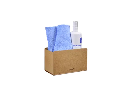 Glasbord accessoirehouder Legamaster hout