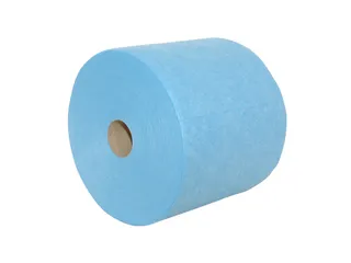 Poetsdoek 357305 Non Woven Blauw 500 Doeken op Rol - 2