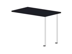aanbouwtafel,i.h.v.,HxBxD 720-840x1000x600mm,CC-zwart