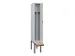 locker voor scheiding van kleding,HxBxD 2120x300x815mm,1vak