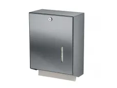 Handdoekdispenser Rvs Groot C-vouw Z-vouw