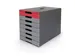Durable 776303 Ladebox IDEALBOX PRO 7 Laden Rood