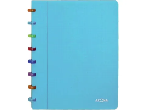 schrift Tutti Frutti ft A5, commercieel geruit, transparant blauw