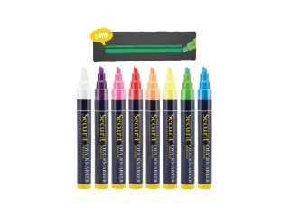 Krijtstift Securit Sma-510 Schuin Assorti 2-6mm Blister à 8st - 3