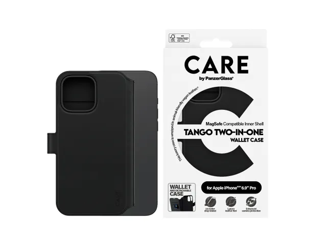 PanzerGlass CARE by Tango 2-in-1 Wallet Case w. MagSafe iPhone 1