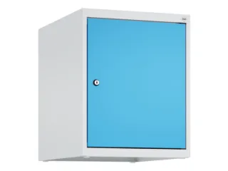 opzetkast,v. locker,1vak.,vak B 400mm,HxBxD 500x400x500mm,vleugeldeur - 1