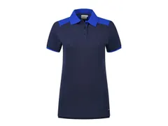 Santino Tivoli dames polo, marineblauw/koningsblauw, maat XL, per stuk