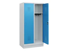 schoollocker,HxBxD 1630x800x500mm,2vak,vak B 400mm,cil.-slot,sokkel