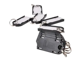 Sleutellabel Pavo magnetisch 10 stuks zwart - 3