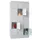 lockerkast,RAL 7035,HxBxD 1850x900x500mm,3x5vakken,vak B 300mm