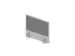 panneau de rehausse,p. table de bureau,MP-gris clair,BN8078-gris